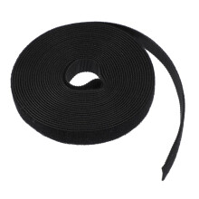 Self‑Gripping Cable Tie Roll, Reusable Hook and Loop Wire Organizer for Home, Office, Travel