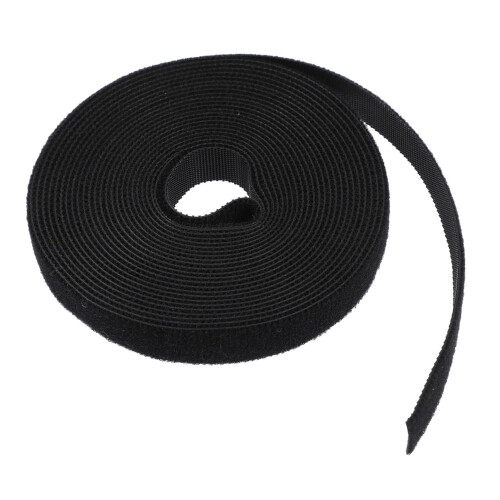 Self‑Gripping Cable Tie Roll, Reusable Hook and Loop Wire Organizer for Home, Office, Travel