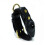 (S, Black) Leather Protective Cover for AirTag TrackerDog CollarLocation Anti-Loss Collar 1