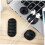 20 Pcs Compact Cable Organizer Black Wire Clip Set MultiHole Desk Holder SpaceSaving Design 4
