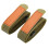 4 Pcs Reusable Green Cable Ties Adjustable Velcro Straps for Easy Outdoor Cable Management 1