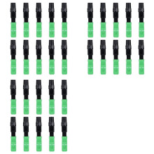 30pcs SC APC Optical Fiber Fast Cold Quickly Connector Optic Cable Adapter Singlemode