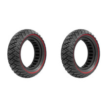 2pcs 9x3.0-5.5 Solid Tire for  G2 Pro Electric Scooter, 9 Inch Off-Road Tubeless Honeycomb Tires, Front/Rear