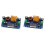 2X XH-M411  5V-45V Boost Converter Module Voltage Regulator Adjustable Step  Voltmeter Digital Display Module 1