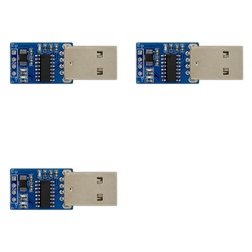 3X Modulo CH9329 da USB2.0 A Tastiera e Mouse USB HID Standard, Modulo da USB2.0 A Porta Seriale, da Porta Seriale A HID