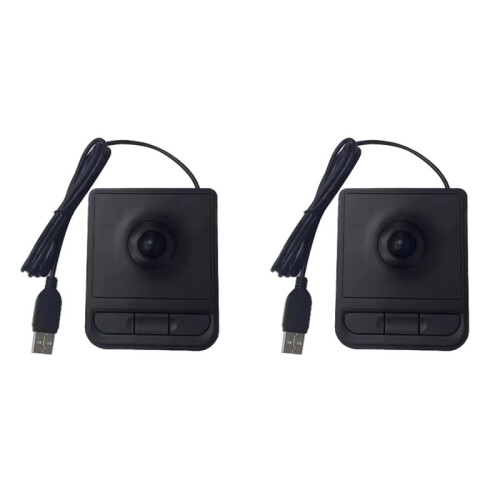 2X Special Mouse Desktop USB Trackball Mouse Embedded Industrial Control Self-Rib Equipment for Computer Room