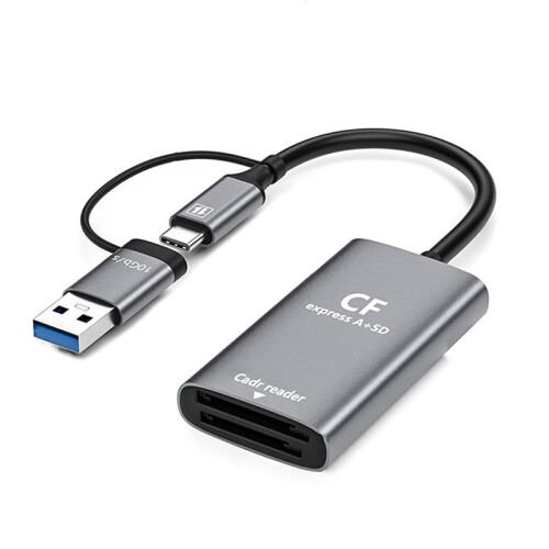 CFe Card Reader CFexpress Type A Card Reader High-Speed Transfer USB Type-C Port for  Cameras  Pro Air 2023 B