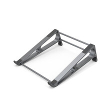 Vertical Laptop Stand Detachable Aluminum 2-In-1 Tablet Storage Holder Fits 11-16 Inch Devices Small Size