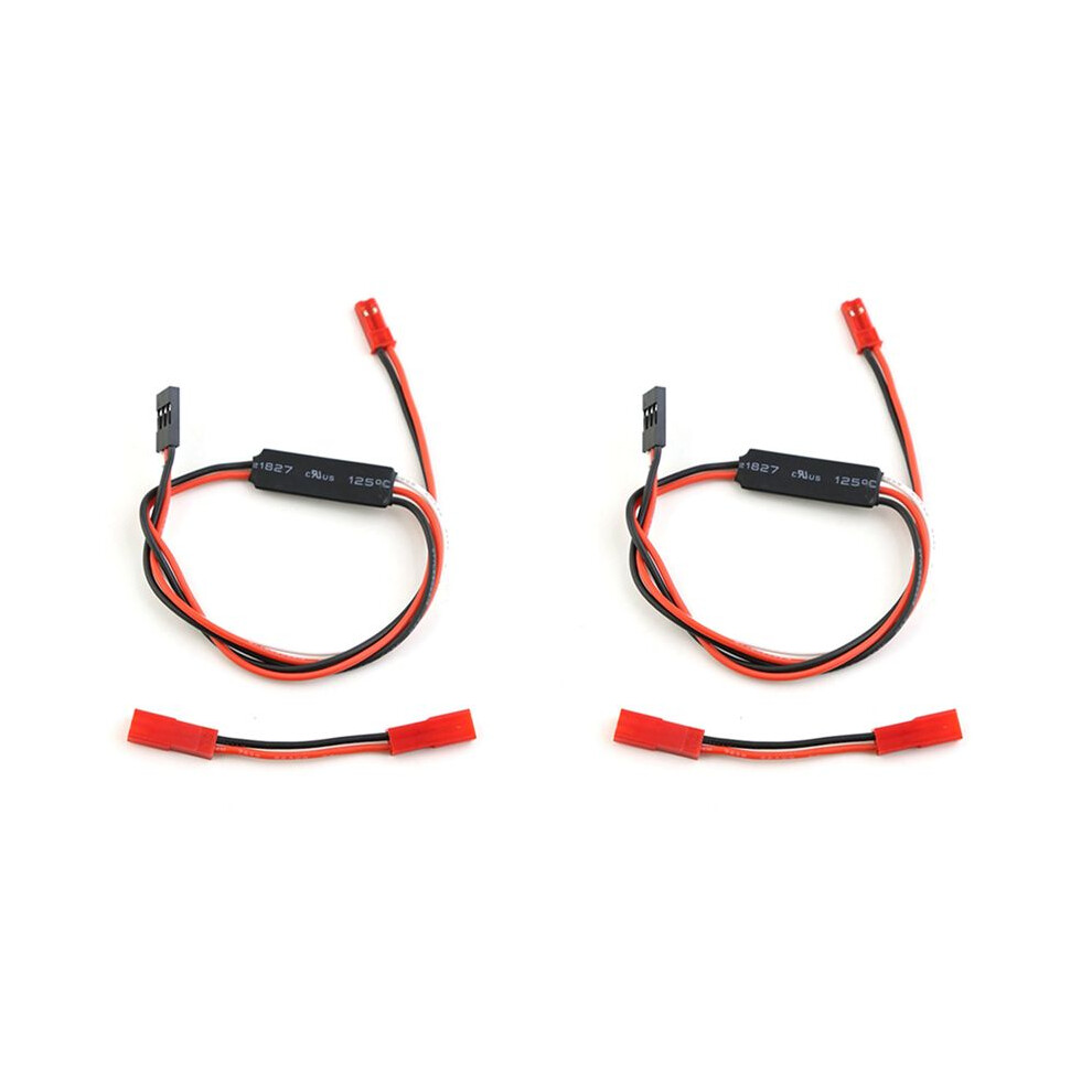2X Rc Car Winch 3Ch Remote Controller Receive Cable With Adapter Plug For 1/10 Rc Crawler Axial Scx10 Trx4 4711150708857