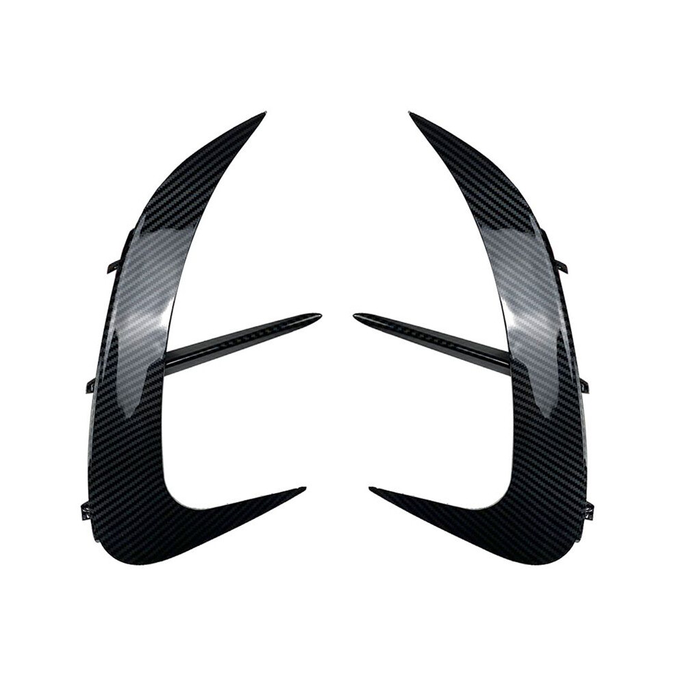 Car Rear Bumper Lip Splitter Spoiler Air Outlet Trim Cover For - C-Class W206 Amg 2022+(Carbon) 4713403486055