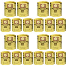 20 Pack Vacuum Dust Filter Bags for 5-8 Gallon Shop Vac Wet Dry Vacuum Cleaners, 90661 906-61 9066100 90671 9067100,Etc