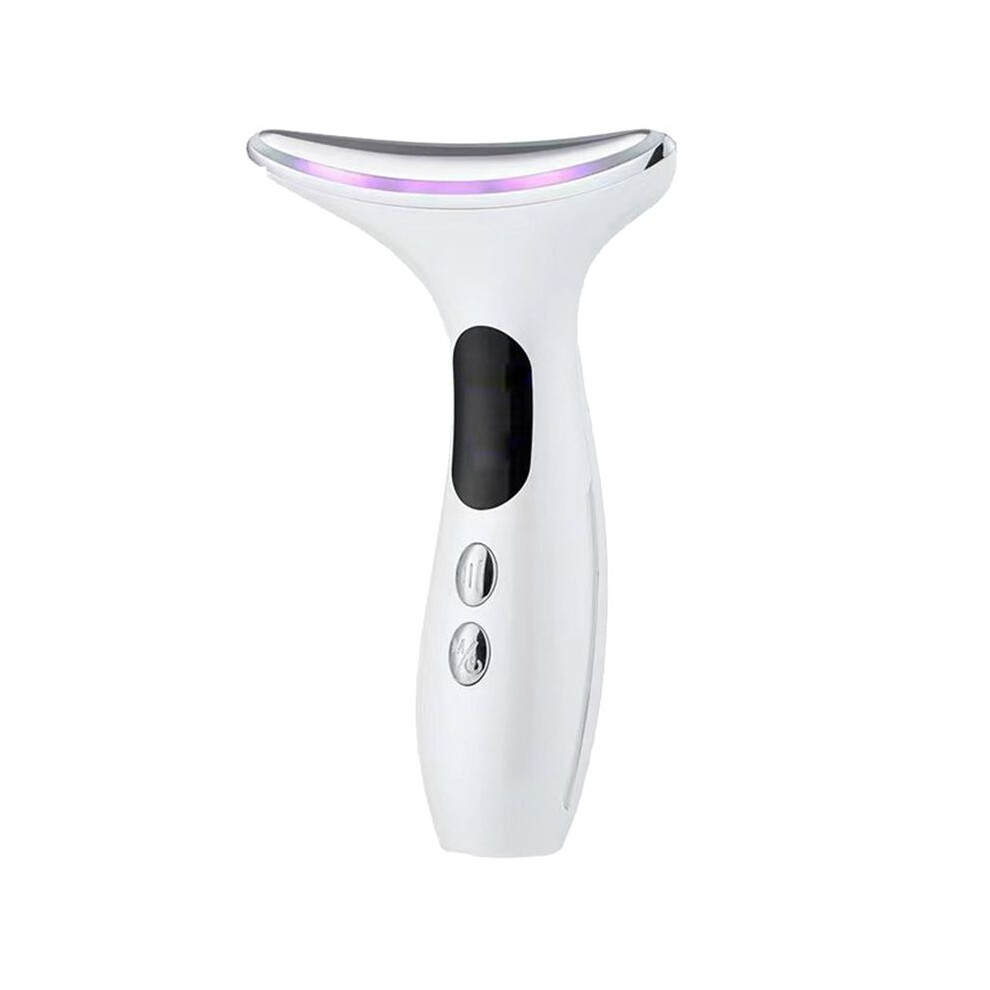 Microcurrent Face Neck Beauty Device Photon Firming Rejuvenation Anti Wrinkle Thin Double Chin Skin Care Facial Massager