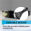 5X Universal Power Cable for HY300, HY320, HY300 PRO, HY320MiNi Projectors for Various Projectors EU PLUG 10