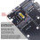 2X NGFF to  3 External HDD Enclosure MSATA SSD Adapter M.2  Protocol Adapter Board 5