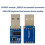 3X Modulo CH9329 da USB2.0 A Tastiera e Mouse USB HID Standard, Modulo da USB2.0 A Porta Seriale, da Porta Seriale A HID 4