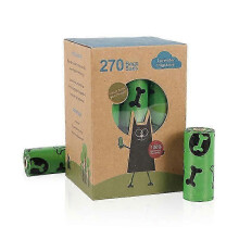(18PCS, Green) 8~18rolls pet Bags Dog Poo Bags, Guaranteed Leak Proof and Extra Thick Waste Bag Refill Rolls For Dogs