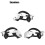 2X Rechargeable  Elite Strap for Meta Quest2/Quest3/Quest3S VR Headset Adjustable  Strap VR Game Accessories 6