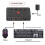 2X USB Keyboard and Mouse  5.3 Adapter USB Wired Keyboard Mouse to Wireless  Converter 3