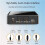 2X  5.0 Transmitter Receiver 3.5mm AUX Optical Wireless Audio Adapter for PC TV Car Speaker 10