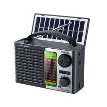 2X Portable AM FM SW Radio with Flashlight & BT Speaker Emergency Radio for Outdoor Camping and Emergency