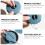 Blue Cable Organizer Set 18 Pcs Compact Cord Winder for Earphone USB Electrical Cords Easy Organization 3