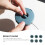 Blue Cable Organizer Set 18 Pcs Compact Cord Winder for Earphone USB Electrical Cords Easy Organization 4