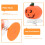 Eease 5-delars Halloween vårleksakset 4
