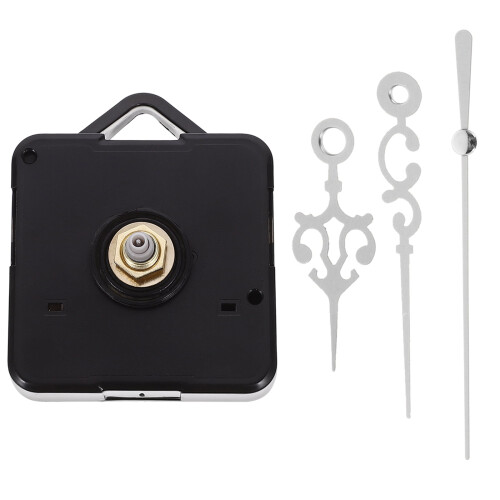 Silver Clock Movement for Wall Clock Replacement 1 Pack 2