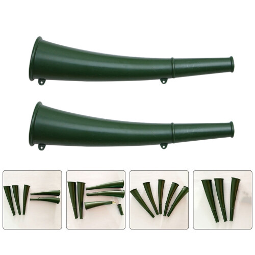 Militärgrönt barntrumpethornset – 2 delar 1