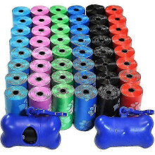120 Rolls Dog Poop Bag Outdoor Cleaning Poop Bag Outdoor Clean Pets Supplies compatible Dog 15Bags/Roll Refill Garbage Bag Pet Supplies