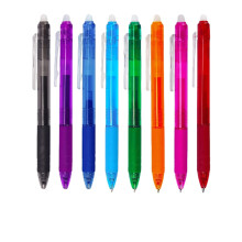 Raderbara gelpennor 0,5 mm 8-pack flerfärgade
