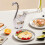 Σετ σερβιρίσματος Swan Base Gold White Metal 6 κουταλάκια 4