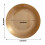 Runda plasttallrikar med guldkant, 20 cm (10-pack) 3