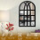2 Pack Arched Window Mirror with Wood Frame 3