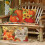Fodere per cuscini autunnali in lino, set da 4 pezzi (45x45 cm) 2
