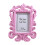 Baroque Rectangle Picture Frame Resin Vintage Pink 1