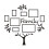 Family Tree Photo Frame Black Wall Mount 12 Slots 1