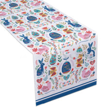 Bandera de mesa de Pascua, mantel decorativo festivo