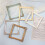 Nordic Style Resin Photo Frame 11.5 cm Square 2