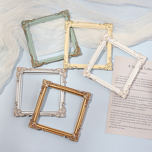 Nordic Style Resin Photo Frame 11.5 cm Square 1
