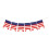 American Flag Hanging Banner Reusable Lightweight 2
