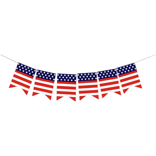 American Flag Hanging Banner Reusable Lightweight 1