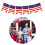 American Flag Hanging Banner Reusable Lightweight 3