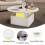 Round Coffee Table for Living Room 4