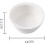 Ceramic Bowl Replacement White 5.5 Inch 2 Pack 2