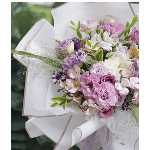 Guldkantat blompapper, vattentätt, 20 ark 1
