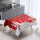 Rectangle Cotton-Linen Tablecloth 35.455.1 Inch Red 3