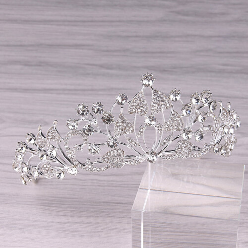 Sølv Rhinstenslegering Tiara Pandebånd 1