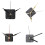 Quartz clock movement mechanism with hands 3