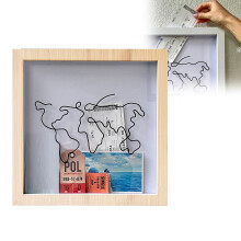 Shadow Box Picture Frame for Wall or Tabletop Display